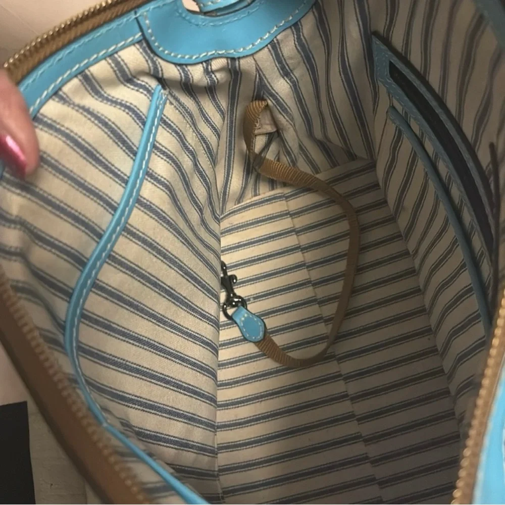 Dooney & Bourke Beacon Woven Domed Satchel - Picture 7 of 12
